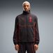 PUMA Trainingsjack 'AC Milan' donkergrijs / bloedrood