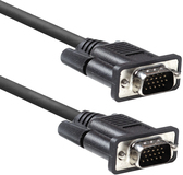 ACT 3m VGA Cable Male to Male - Black