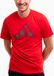 adidas Sportshirt Heren - ESS - Rood - Polyester