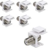 kwmobile 6x F-connector voor coax kabels