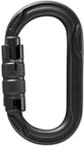 Edelrid Oval Power 2500 Triple II ovale aluminium karabiner zwart