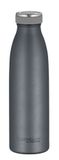 THERMOcafé by THERMOS TC Bottle Thermosfles, Roestvrij Staal, Grey Mat, 500ml