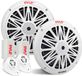 Pyle Marine Speakers - Waterdichte Dubbele 2-Weg Speakers - 200 Watt - Wit