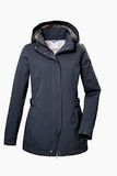 G.I.G.A. DX Gs 75 Wmn Sftshll Jckt dames Softshell jas/outdoorjas met afritsbare capuchon