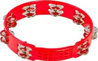 LP Latin Percussion LPA191 Aspire Plastic Tambourine Red 10 Inch