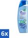 Head & Shoulders Anti-Roos Shampoo Pure Intense Extra Verkoelend 6 x 250 ml