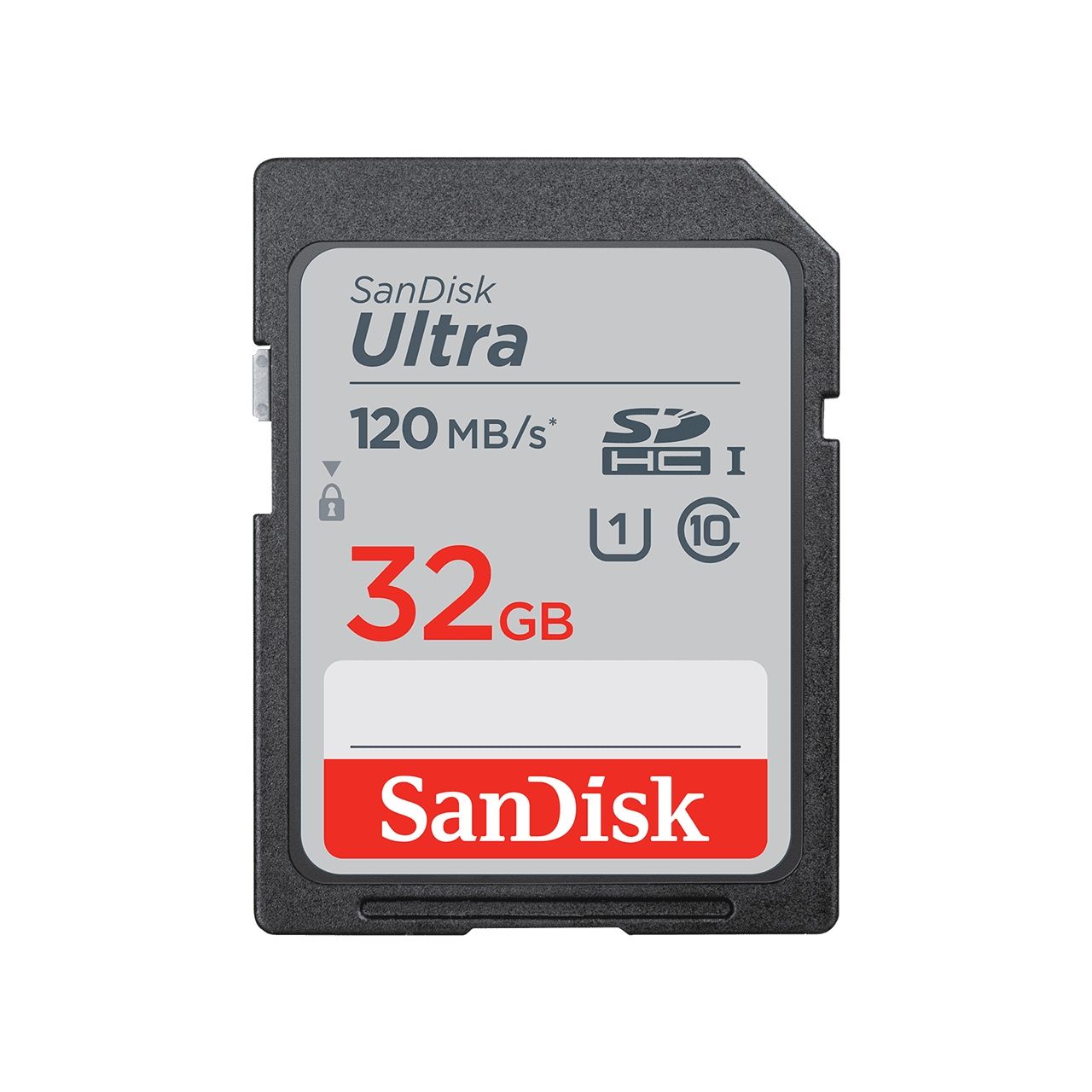 SanDisk Ultra 32GB SDHC UHS-I Class 10 Memory Card - 120MB/s