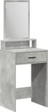 vidaXL Kaptafel Beton Grijs 50 x 41 x 140 cm Bewerkt Hout
