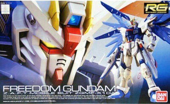 Gundam HG 1/144 ZGMF-X10A Action Figure - Plastic Model Kit