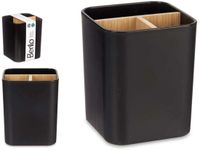 Berilo Make-up Organizer (Vierkant) 3 Vaks - Zwart