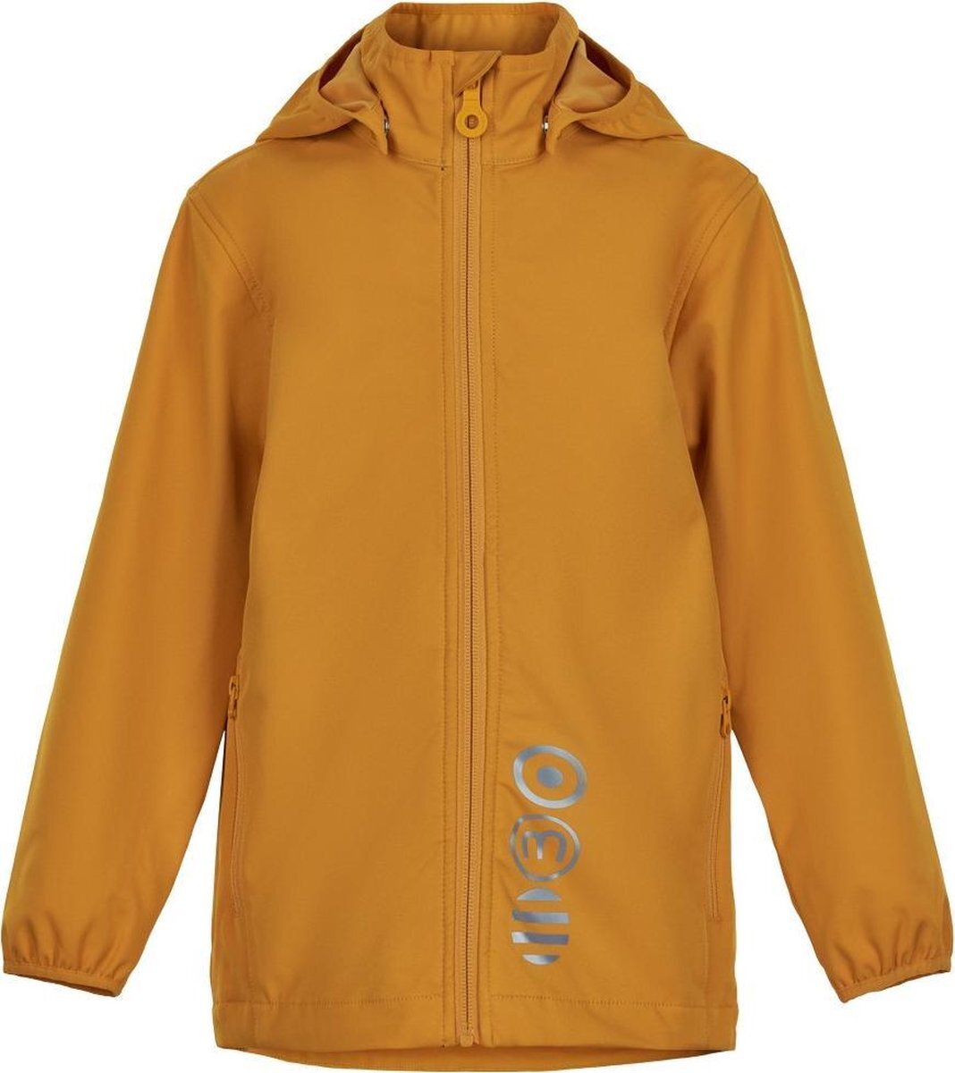 Minymo softshell jas junior polyester oranje