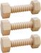Écrou et vis jouets en bois non fini pour enfants apprentissage jouets éducatifs pour bricolage fabrication enfants enfants tout-petit