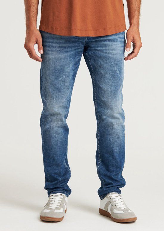 CHASIN' Evan Pure Slim-Fit Jeans - Blauw - W33L34