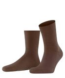 FALKE Homepads Uniseks Volwassene Stopper sokken M Hp wol katoen Noppen op de zool 1 paar, Bruin Cappucino 5520, 39/42 EU