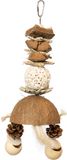Back Zoo Nature Mixed Tower With Cups - Vogelspeelgoed - 36x15x15 cm