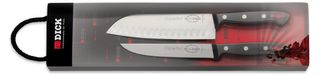 Ensemble de couteaux, 2 pièces – Couteau de chef 16 cm + couteau Santoku 18 cm, acier X55CrMo14