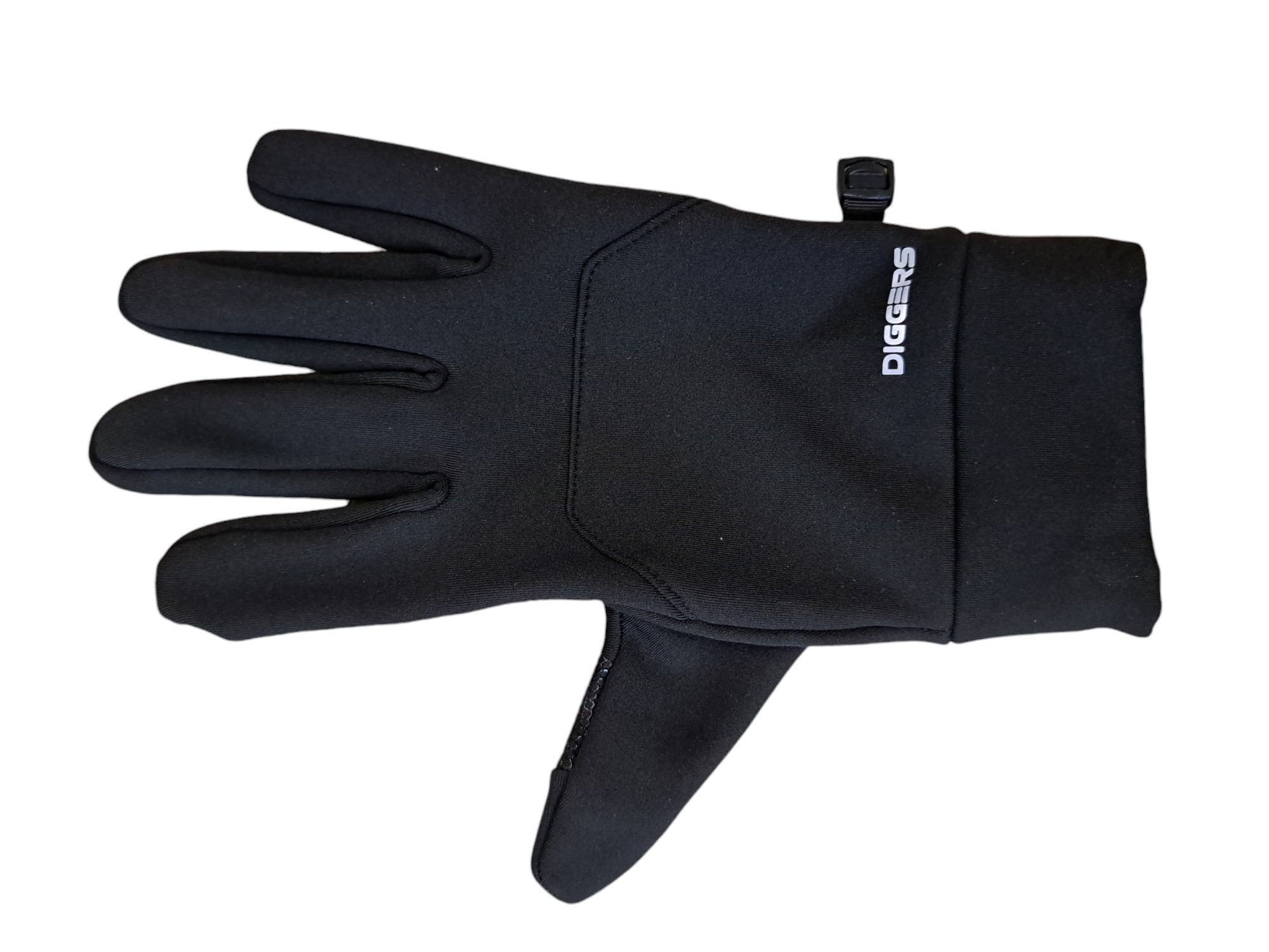 Diggers Diggers Handschoenen | Zwart | Windproof | Touchscreen - DIG678