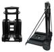 Omgoods - Chariot pliable avec roues en PVC silencieuses