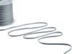 Furlanis - Dubbel satijnen lint, Italiaanse stof - donkergrijs, 3 mm x 50 m
