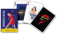 Piatnik speelkaarten musicals - kaartspel voor muziekliefhebbers.