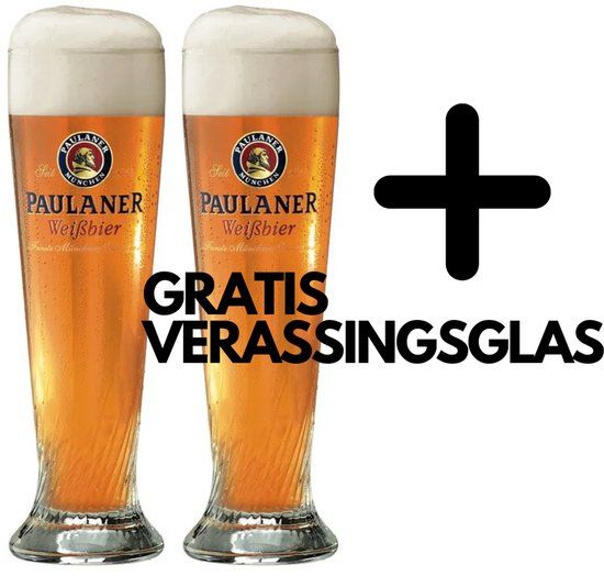 Paulaner Weizen Bierglazen - 500ml - Set van 2