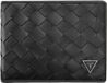 GUESS Leren portemonnee Torino Bifold Black zwart