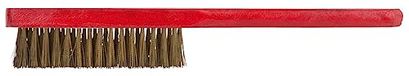 KS Tools 963.9585 BRONZEplus Handborstel, Zinnbronzedraht, gegolfd,4 rijen