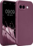 kwmobile metallic telefoonhoesje van TPU - geschikt voor Google Pixel 10a - Flexible case voor smartphone - In metallic lila