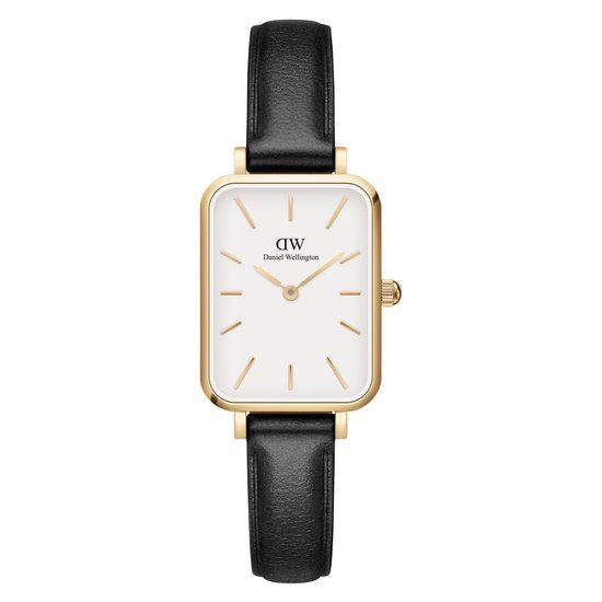 Daniel Wellington Quadro Pressed Sheffield horloge DW00100559 - Dames - 26 mm - Goudkleurig