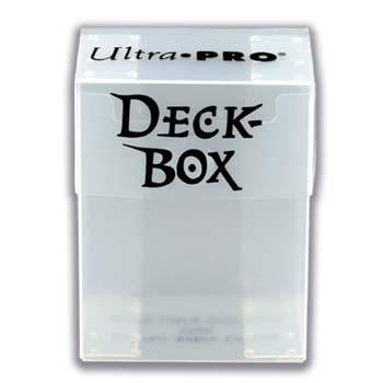 Ultra Pro Deckbox Solid Clear C30