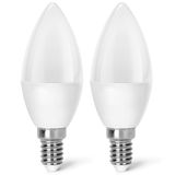 Blendend LED C37 E14 4,9 W 2 stuks