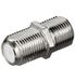 Goobay 67314 F-connector - Female to Female - Silver