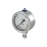 RIEGLER 102500-4037 manometer, CrNi-staal, G 1/2 radiaal onderaan, 0-60,0 bar, Ø 100, 1 st.
