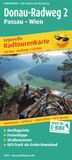 Danube-Cycle Path 2, Passau - Vienna: Leporello Radtourenkarte