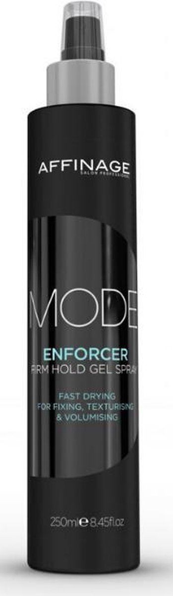 Affinage Enforcer Firm Hold Gel Spray 250ml - Unisex