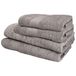 Set Topo Set van 4 badhanddoeken: 2 wastafelhanddoeken 50 x 90 cm, 2 badhanddoeken 70 x 140 cm, 450 g/m², 100% katoen