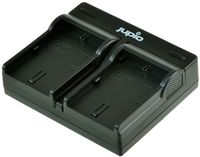 Jupio USB Dubbellader voor Canon LP-E6, LP-E6N, LP-E6NH en LP-E6P