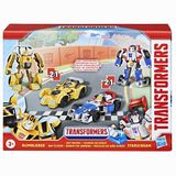 Hasbro Transformers Bumblebee en Starscream Bot Racers