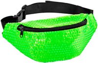 Finidi Heuptasje pailletten neon groen