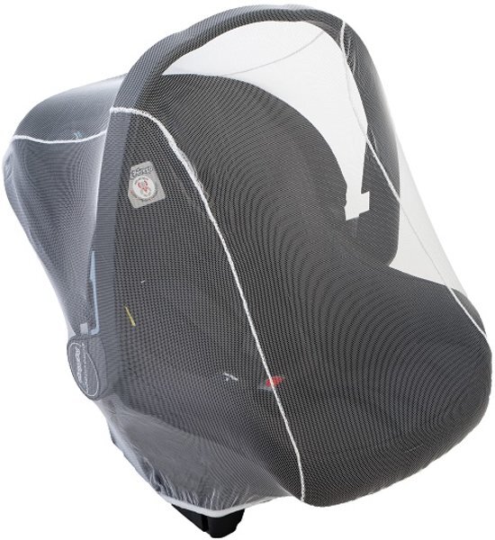 Alta bebe Altabebe insectengaas voor babyzitje wit - Wit