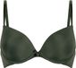 Hunkemöller Dames Lingerie Voorgevormde beugel bh Plunge - Groen - maat C75