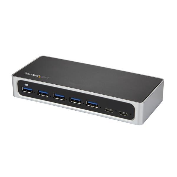 StarTech.com 7 poorts USB-C hub USB-C naar 5x USB-A en 2x USB-C USB 3.0 hub