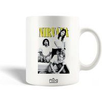 Keramische mokken maniacase Nirvana Pop band Poster