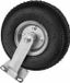 Roue fixe sans marque 10 pouces pour chariots - Max 80 kg