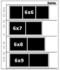 Hama Negative Sleeves - 6 x 9 cm - 25 Pieces
