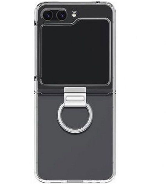 Samsung, Hoesje geschikt voor Galaxy Z Flip 5 - Transparant