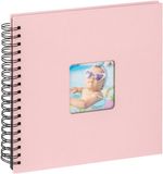 Walther SA-108-BR Fun Baby Selection - Spiraal album - Formaat 26 x 25 cm - Roze