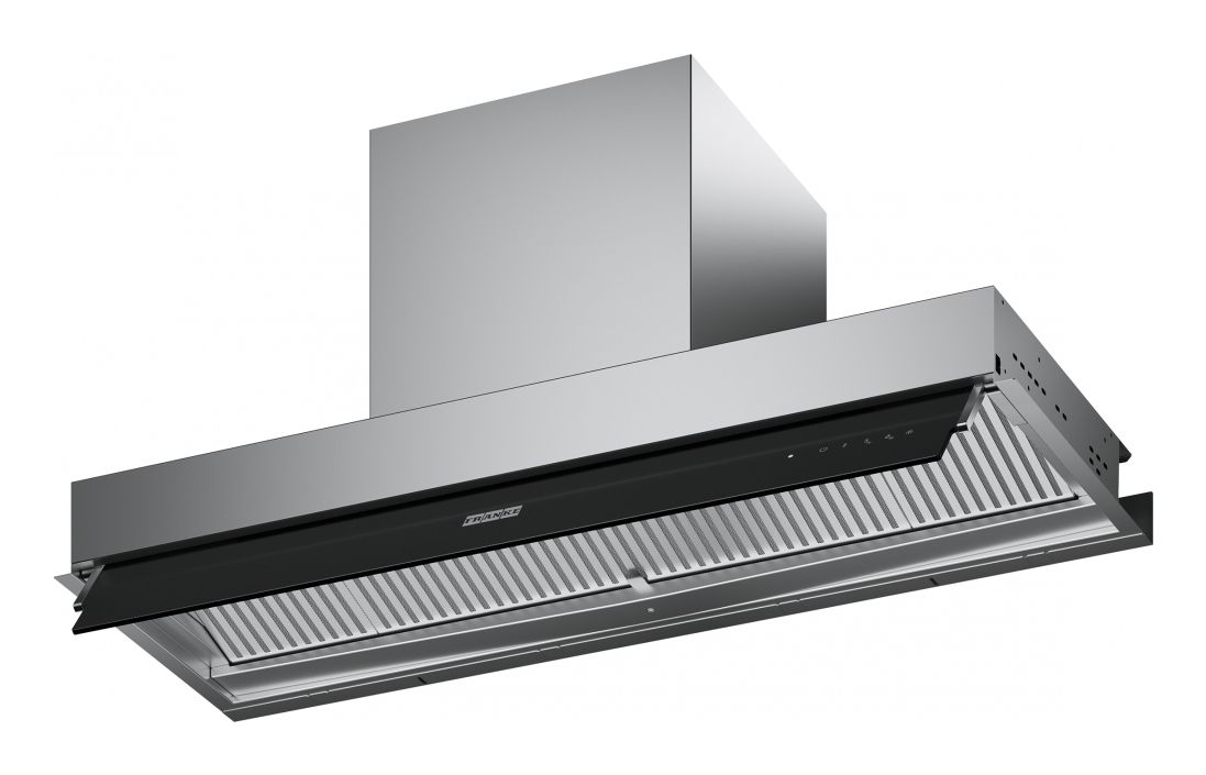 Franke FMY DRIP-FREE 60 Wall-mounted Cooker Hood - Black/Stainless Steel