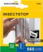 Schellenberg 10400 noppen bevestigingstape voor polyester horrengaas, 5,6 m, Wit