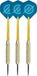 Faver Dartpijlenset Compleet - Reserve Shafts - Brass Coated - Blauw - 23 gram